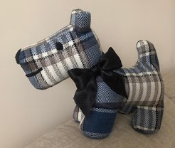Brenda, scottie dog, recycled material.jpg